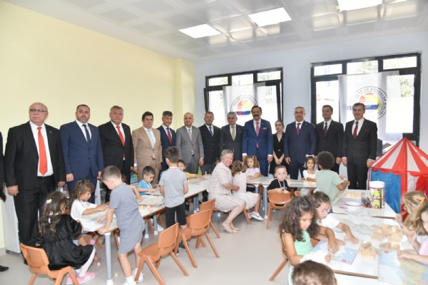 TOBB Başkanı Sayın M. Rifat HİSARCIKLIOĞLU´nun Katılımıyla Çorluya Kazandırılan TOBB Anaokulu´nun Açılış Töreni Gerçekleşti