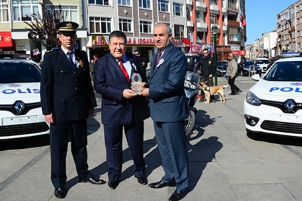Çorlu TSO´dan Çorlu İlçe Emniyet Müdürlüğü´ne İki Adet Araç Tahsisi