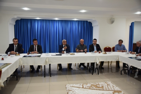Odamz Ynetim Kurulu Bakan Yardmcs Hseyin Ersoy "Kent Park Toplants"na Katld