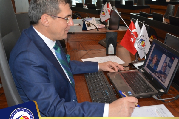 Odamız Meclis Başkanı Erdim Noyan “Algida Ekonomik Etki Analiz Çalışması” Toplantısına İştirak Etti