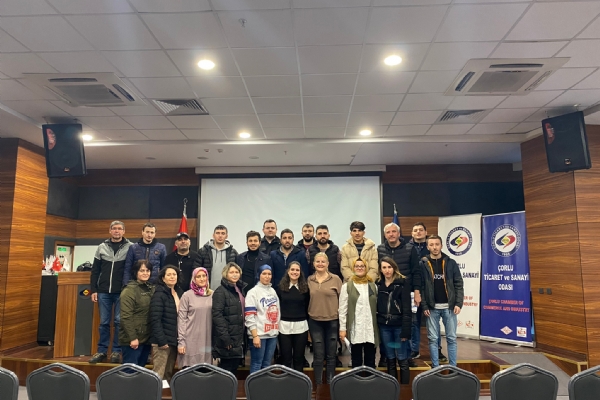 Gıda ve Su Sektöründe Çalışanlar İçin Hijyen Eğitimi Odamızda Gerçekleşti