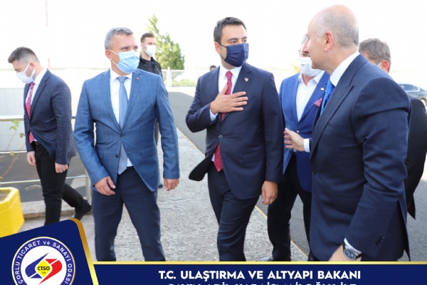 T.C. Ulaştırma ve Altyapı Bakanı Sayın Adil Karaismailoğlu ile Bir Araya Gelerek Taleplerimizi İlettik
