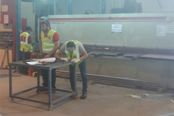 Çorlu Ticaret ve Sanayi Odası ve MEYBEM A.Ş. İşbirliğinde Metal Sac İşlemeci Sınavları Düzenlendi