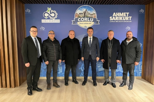 �orlu TSO 7. Meslek Komitesinden �orlu Protokol�ne Ziyaret