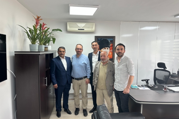 Çorlu TSO 06.Meslek Komitesi Çorlu TREDAŞ Müdürü Mustafa Samet BALTA´ya Ziyarette Bulundu