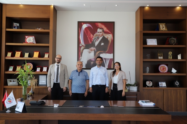 Tekirda Namk Kemal niversitesi orlu Meslek Yksekokulu Yneticileri Odamz Ziyaret Etti