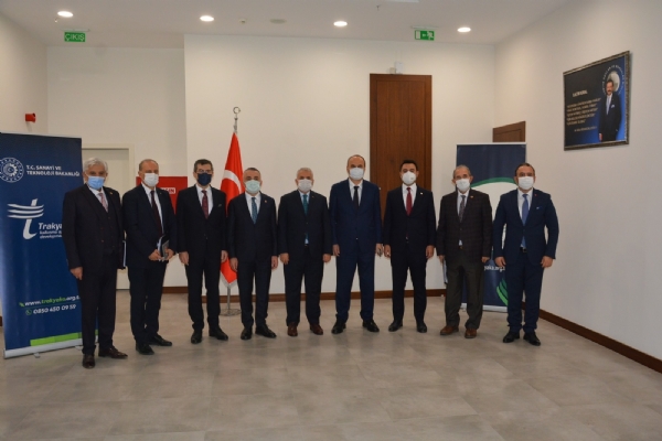 Trakya Kalkınma Ajansı Yönetim Kurulu´nun Aralık Ayı Olağan Toplantısı Odamızda Gerçekleşti