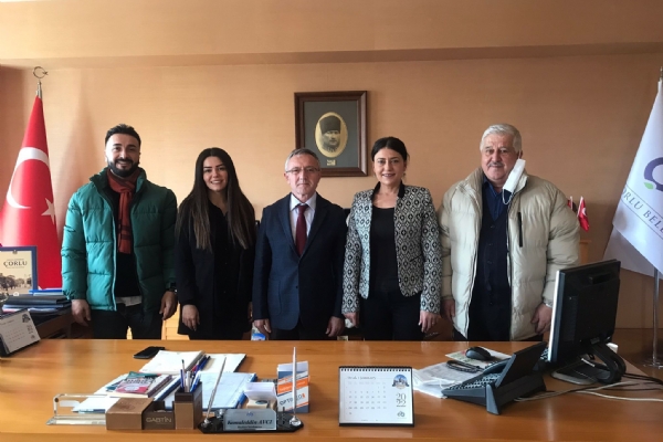 Odamız 14. Meslek Komitesi´nden Çorlu Belediyesi Kültür ve Sosyal İşler Başkan Yardımcısı Kemaleddin Avcı´ya Ziyaret