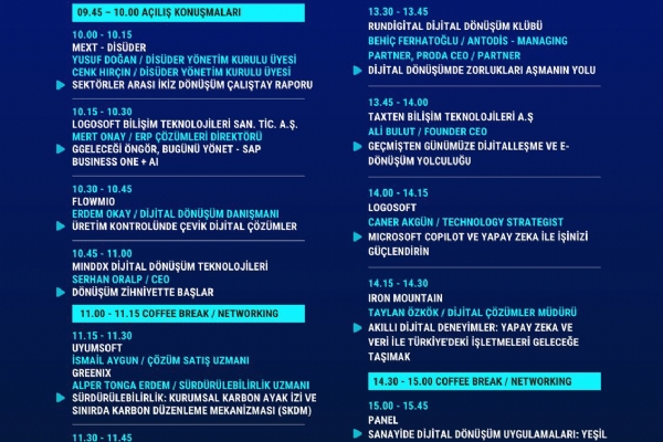 Dijital OSB Bulumalar Etkinlik Daveti