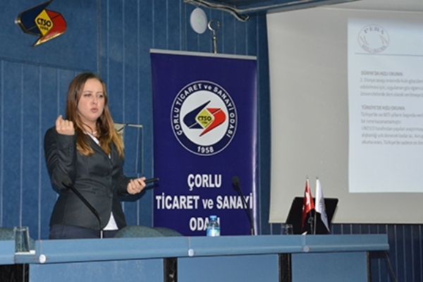 Çorlu TSO´da Etkin Hızlı Okuma ve Anlama Yöntemleri Eğitimi Gerçekleşti