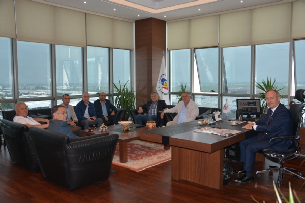 Odamz Ynetim Kurulu Bakan brahim Gnle Hayrl Olsun Ziyaretleri Gerekleti