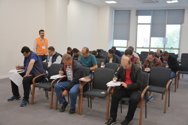 orlu Ticaret ve Sanayi Odas ve MEYBEM A.. birliinde Makine Bakmc Seviye 3 ve Seviye 4 Snavlar Dzenlendi