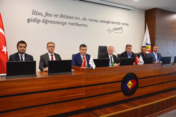 Tekirda Valisi Mehmet Ceylan´dan Odamz Meclisine Ziyaret