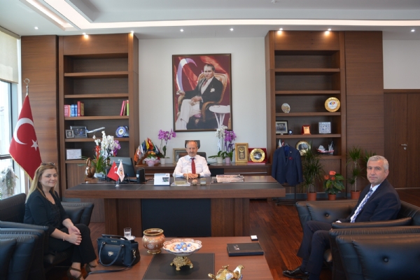 Odamz Ynetim Kurulu Bakan brahim Gnl´e Ziyaretlerde Bulunuldu