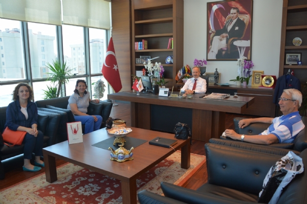 Odamz Ynetim Kurulu Bakan brahim Gnl´e Ziyaretlerde Bulunuldu