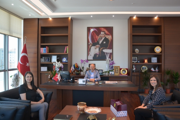 Modern Enerji´den Odamz Ynetim Kurulu Bakan brahim Gnl´e Ziyaret