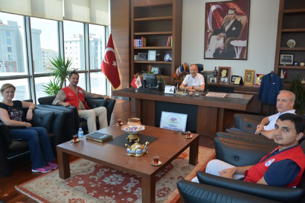 orlu Genlik Merkezi´nden brahim Gnl´e Ziyaret