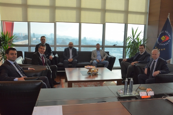 Tekirdağ Valisi Mehmet Ceylan´dan Odamıza Veda Ziyareti
