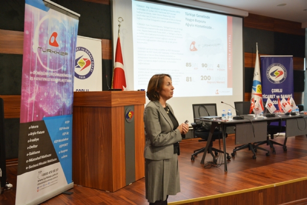 E-Maliye zmleri ve KEP nsan Kaynaklar zmleri Semineri orlu TSO Akademi Bnyesinde Gerekleti