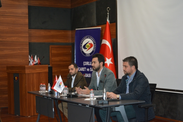 Odamz ve TOBB Tekirda l Gen Giriimciler Kurulu  Birliinde Dzenlenen Firmalar Aras Tanma ve A Toplants Gerekleti