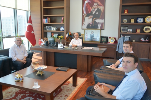 Tekirda PTT Bamdr Cafer Ersoy´dan brahim Gnl´e Ziyaret