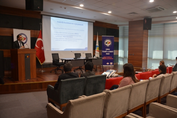 Odamzda "Marka/Patent Eitimi Gerekleti