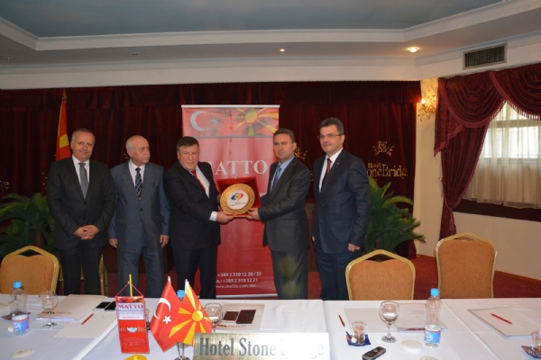orlu Ticaret ve Sanayi Odas, Makedonyada Temaslarda Bulundu