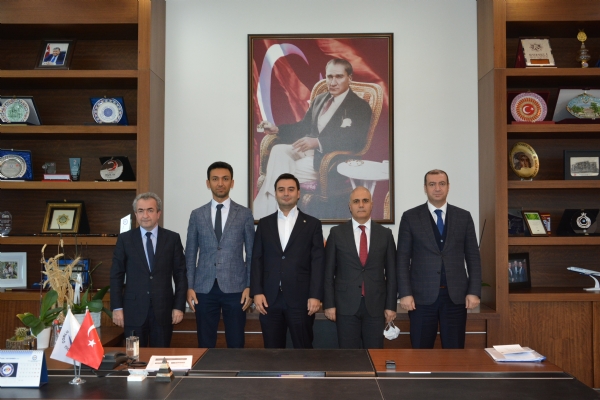 Odamz Ynetim Kurulu Bakan zzet Volkana Ziyaret