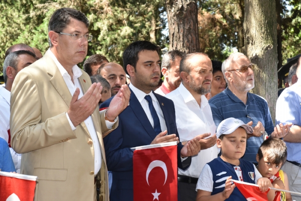 Odamz tarafndan 15 Temmuz ehitleri ve Tren Kazasnda Hayatn Kaybedenler in Mevlit Okutuldu