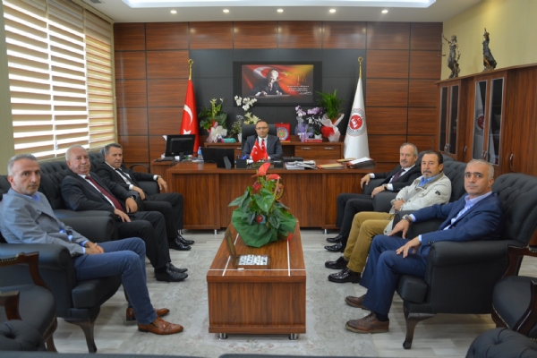 orlu TSO´dan orlu Cumhuriyet Basavcs Murat Yiiter´e Ziyaret