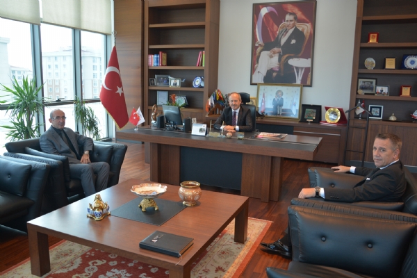 orlu le Emniyet Mdr Hakan Sevin´ten orlu TSO´ya Ziyaret