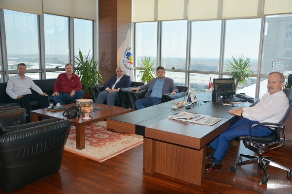 psala Ticaret Borsas Ynetim Kurulu Bakan brahim Girgin´den Odamz´a Ziyaret