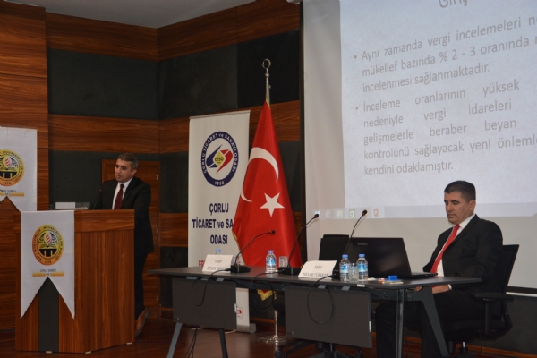 Odamzda "Vergi ncelemesinin n Safhas-zaha Davet Messesesi ve Vergi inceleme Nedenleri ve Srecin Ynetimi Toplants Gerekleti