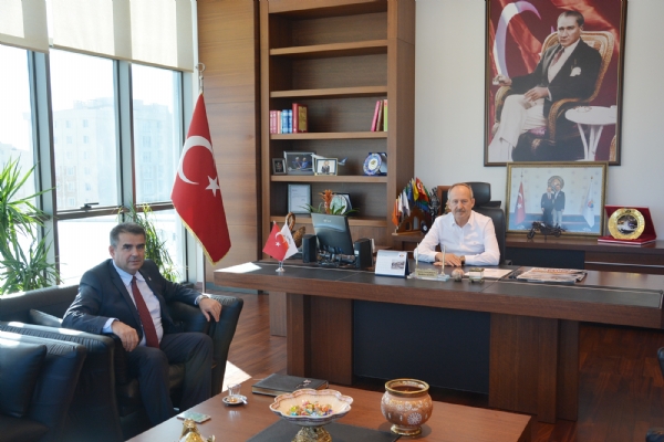 Tekirda SMMM Odas Bakan Nedim Arslandan, brahim Gnle Ziyaret