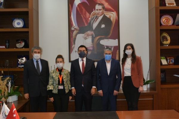 Odamz Ynetim Kurulu Bakan zzet Volkan; Blgemizdeki Rekabet Gcn Artrmak Adna stiarelerde Bulundu