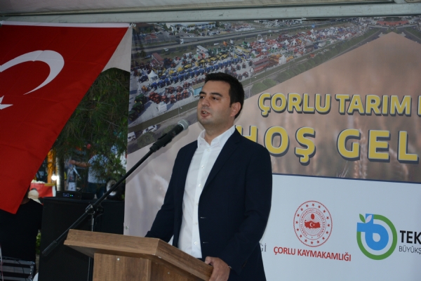 Odamz Ynetim Kurulu  Bakan zzet Volkan  orlu Tarmtech Tarm ve Hayvanclk Fuarnn  Al Trenine Katld