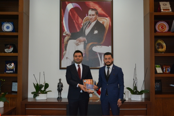 orlu lk Ocaklar Bakan Gkhan Karata Odamz Ynetim Kurulu Bakan  zzet Volkan´a Ziyarette Bulundu
