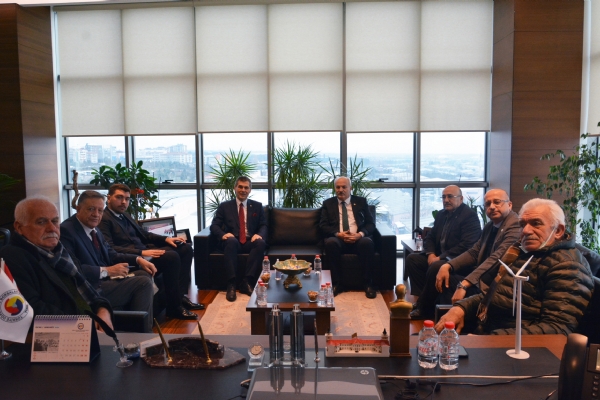yi Parti Tekirda Milletvekili Sayn Enez Kaplandan Odamz Meclis Bakan Erdim Noyana Ziyaret