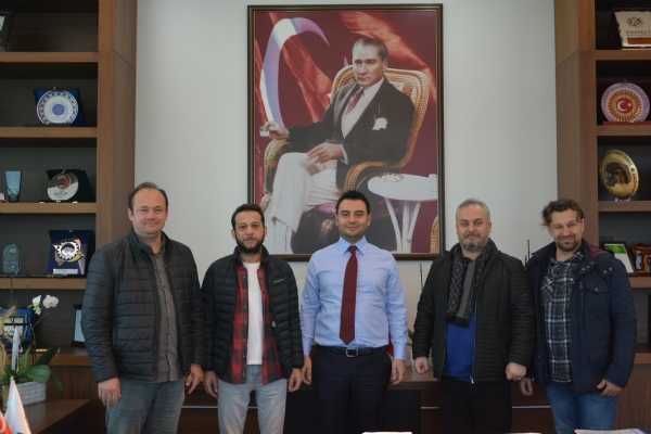 Basn Mensuplar´ndan Ynetim Kurulu Bakan  zzet Volkan´a Ziyaret