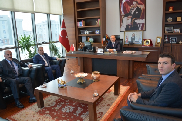 orlu le Nfus Mdrl ve Tekirda PTT Bamdrlnden Odamza Ziyaret