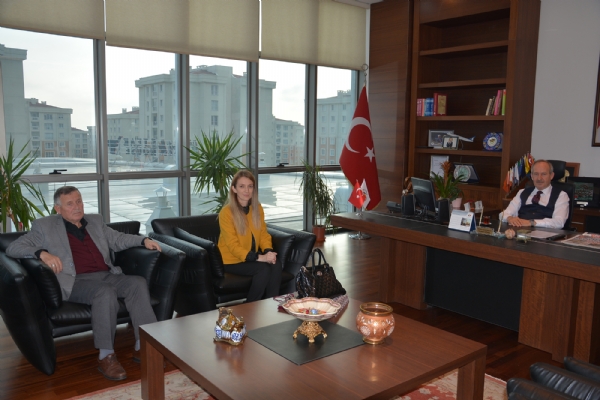 orlu le Nfus Mdrl ve Tekirda PTT Bamdrlnden Odamza Ziyaret