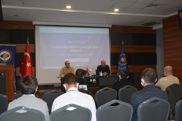 Dijital Trakya Projesi Bilgilendirme Toplants Odamzda Gerekleti