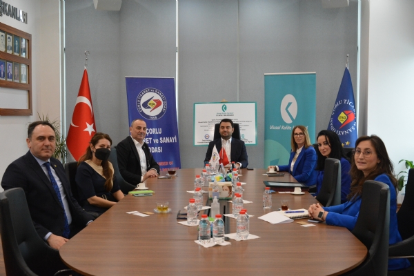 orlu Ticaret ve Sanayi Odas  Avrupa Kalite dl Srecini Balatt