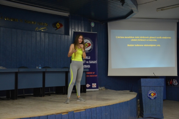 orlu TSO´da "Salkl Yaam ve Pilates" Semineri Gerekleti