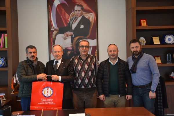 orlu-Ergene Frnclar ve Unlu Mamller Yardmlama Dernei ve Ergene Erzurumlular Derneinden Odamza Ziyaret