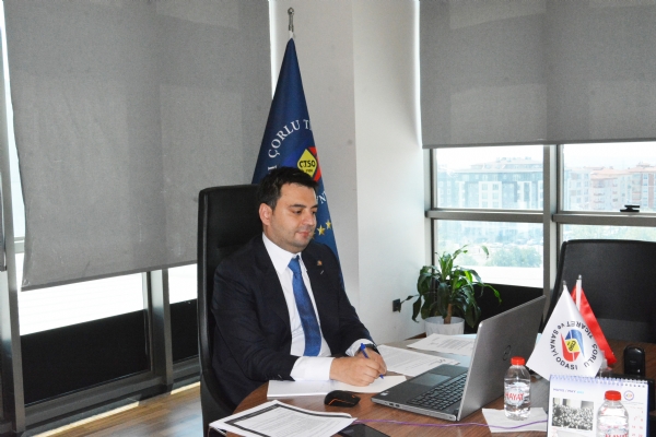 Dnya Odalar Federasyonu (WCF) Genel Konsey yesi ve  Odamz Ynetim Kurulu Bakan zzet Volkan;  Online Olarak Dzenlenen  WCF Genel Kurul  Toplantsna tirak Etti