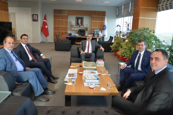 Odamz Bakanlar Tekirda Namk Kemal niversitesi Rektr Sayn Mmin ahine Hayrl Olsun Ziyaretinde Bulundu