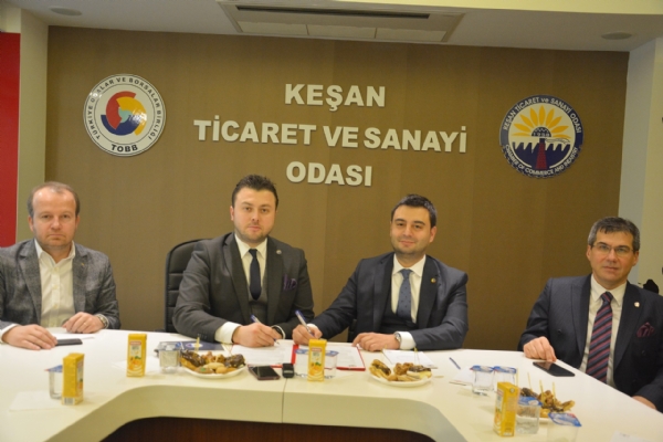 Çorlu TSO ile Keşan TSO Arasında Kardeş Oda Protokolü İmzalandı