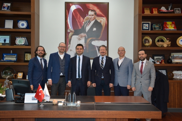 Trkiye Seyahat Acentalar Birlii Ynetim ve Gastronomi Turizm Dernei Bakan´ndan Ynetim Kurulu Bakanmz zzet Volkan´a Ziyaret