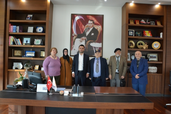 orlu Huzurevi Mdr Meryem Karahandan Ynetim Kurulu Bakanmz zzet Volkan´a Ziyaret